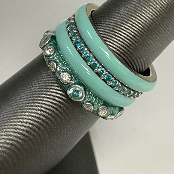 Turquoise Ring Set - Picture 2 of 4